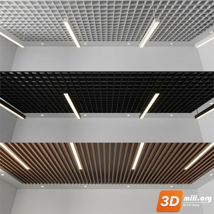 Ceiling Decoration Skp Files